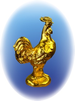 Coq Gaulois en fonte