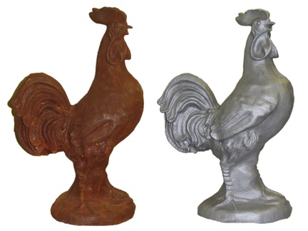 Coq Gaulois en fonte