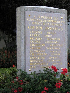 Plaque commémorative BUC