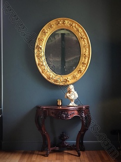 Glace, Miroir Ovale