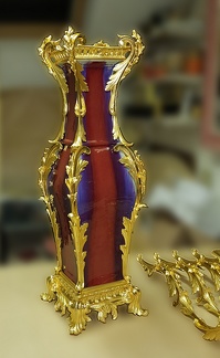 Vases de Chine, Montures en bronze ciselés