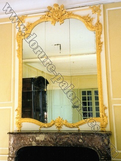 Trumeau bois sculpté, Louis XV