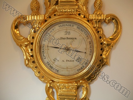 Baromètre à mercure, Louis XVI
