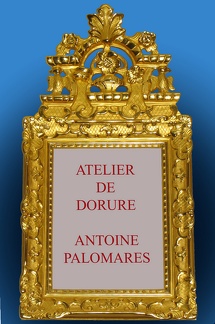 Glace LXIV Fronton, Bois sculpté