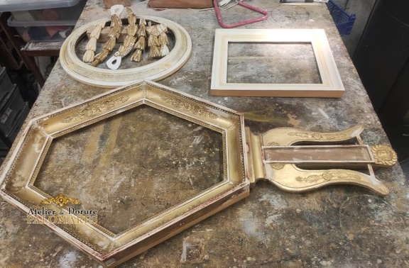 Baromètre à mercure, thermomètre, époque Directoire