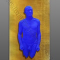 Yves Klein - Portrait-relief