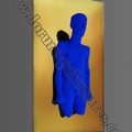 Yves Klein - Portrait-relief