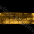 Skateboards recouvert de feuilles d'or