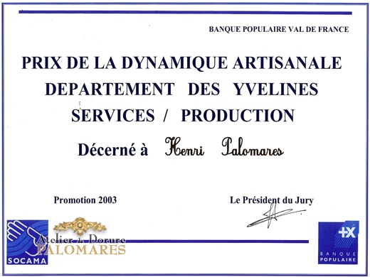 Prix de la Dynamique Artisanale