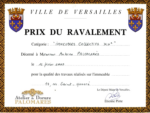 Prix du Ravalement Immeuble collectifs XIX